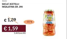 Prezzemolo e Vitale Sacla' acetelli insalatina offerta