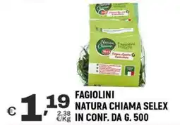 A&O Fagiolini natura chiama SELEX offerta