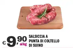 A&O Salsiccia a punta di coltello di suino offerta