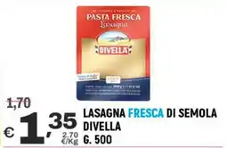 A&O Lasagna fresca di semola DIVELLA offerta