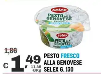 A&O Pesto fresco alla genovese SELEX offerta