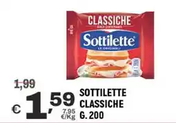 A&O Sottilette classiche offerta