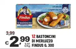 A&O 12 bastoncini di merluzzo FINDUS offerta