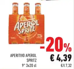 Conad Superstore Aperitivo aperol SPRITZ offerta