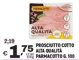 A&O Prosciutto cotto alta qualità PARMACOTTO offerta
