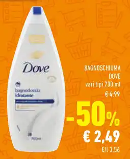 Conad Superstore Bagnoschiuma DOVE offerta