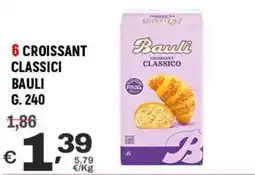 A&O 6 croissant classici BAULI offerta