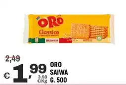 A&O Oro saiwa offerta