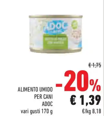 Conad Superstore Alimento umido per cani ADOC offerta