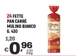 A&O 24 fette pan carrè MULINO BIANCO offerta