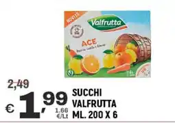 A&O Succhi VALFRUTTA offerta