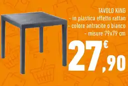 Conad Superstore Tavolo king offerta