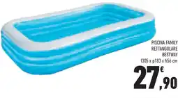 Conad Superstore Piscina family rettangolare BESTWAY offerta