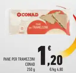 Conad Superstore Pane per tramezzini CONAD offerta