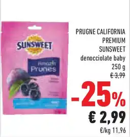 Conad Superstore Prugne california premium SUNSWEET offerta