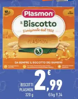 Conad Superstore Biscotti PLASMON offerta