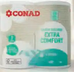 Conad Superstore Carta igienica extra comfort 3 veli CONAD offerta