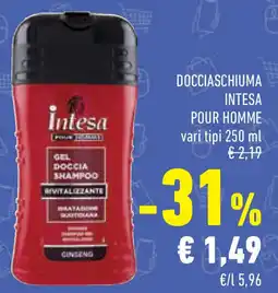 Conad Superstore Docciaschiuma intesa pour homme vari tipi offerta