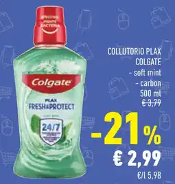 Conad Superstore Collutorio plax COLGATE offerta