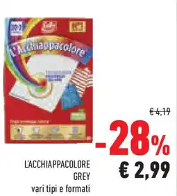 Conad Superstore L'acchiappacolore GREY offerta