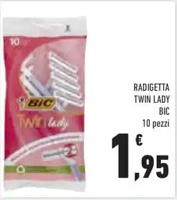 Conad Superstore Radigetta twin lady BIC 10 pezzi offerta