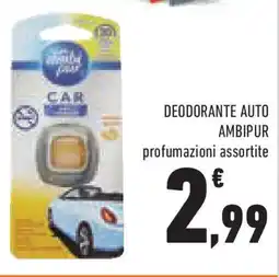 Conad Superstore Deodorante auto AMBIPUR offerta
