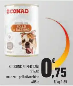Conad Superstore Bocconcini per cani CONAD offerta