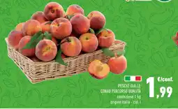Conad Superstore Pesche gialle conad percorso qualità offerta
