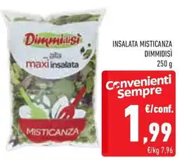 Conad Superstore Insalata misticanza DIMMIDISÌ offerta
