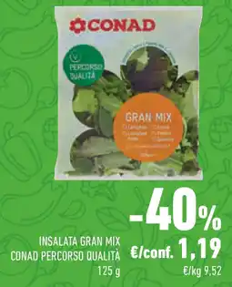Conad Superstore Insalata gran mix conad percorso qualità offerta