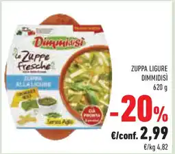 Conad Superstore Zuppa ligure DIMMIDISÌ offerta