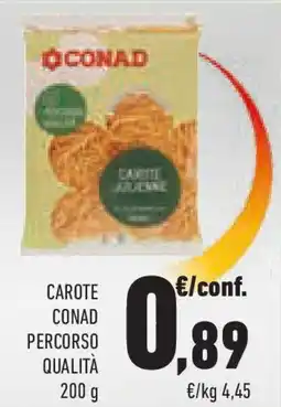 Conad Superstore Carote conad percorso qualità offerta