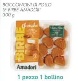 Conad Superstore Bocconcini di pollo le birbe AMADORI offerta