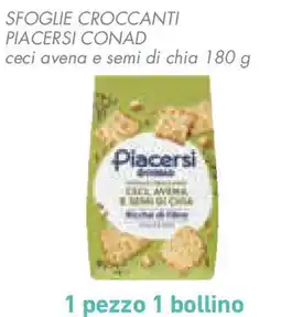 Conad Superstore Sfoglie croccanti PIACERSI CONAD offerta