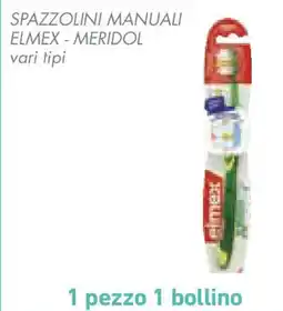 Conad Superstore Spazzolini manuali ELMEX-MERIDOL offerta