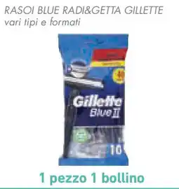 Conad Superstore Rasoi blue radi&getta GILLETTE offerta