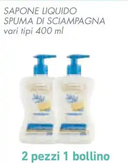 Conad Superstore Sapone liquido SPUMA DI SCIAMPAGNA offerta