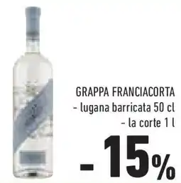 Conad Superstore Grappa FRANCIACORTA offerta