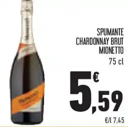 Conad Superstore Spumante chardonnay brut MIONETTO offerta