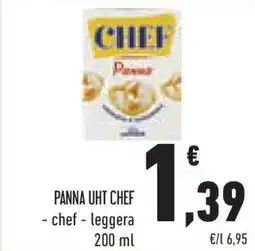 Conad Superstore Panna UHT CHEF offerta