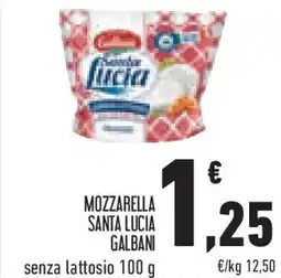 Conad Superstore Mozzarella santa lucia GALBANI offerta