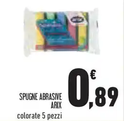 Conad Superstore Spugne abrasive ARIX offerta
