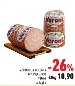 Conad Superstore Mortadella bologna i.g.p. esselusso VERONI offerta