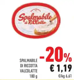Conad Superstore Spalmabile di riccotta valcolatte offerta