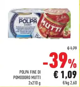 Conad Superstore Polpa fine di pomodoro MUTTI offerta