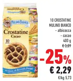 Conad Superstore 10 crostatine MULINO BIANCO offerta