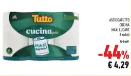 Conad Superstore Asciugatutto cucina MAXI LUCART offerta