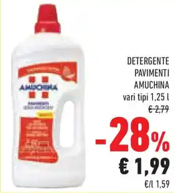 Conad Superstore Detergente pavimenti AMUCHINA offerta