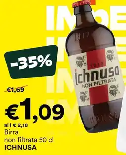 Unes Birra non filtrata ICHNUSA offerta