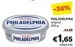 Unes PHILADELPHIA original offerta